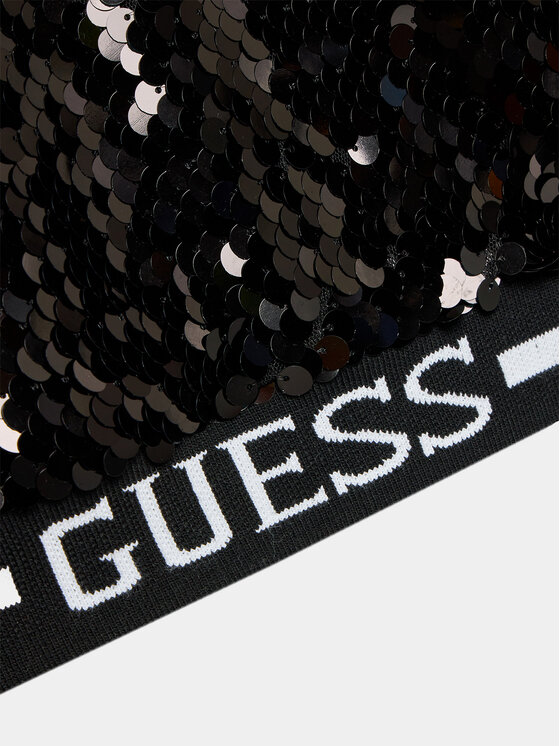 Guess Guess Majica dugih rukava J3BQ27 WEXY0 Crna Regular Fit