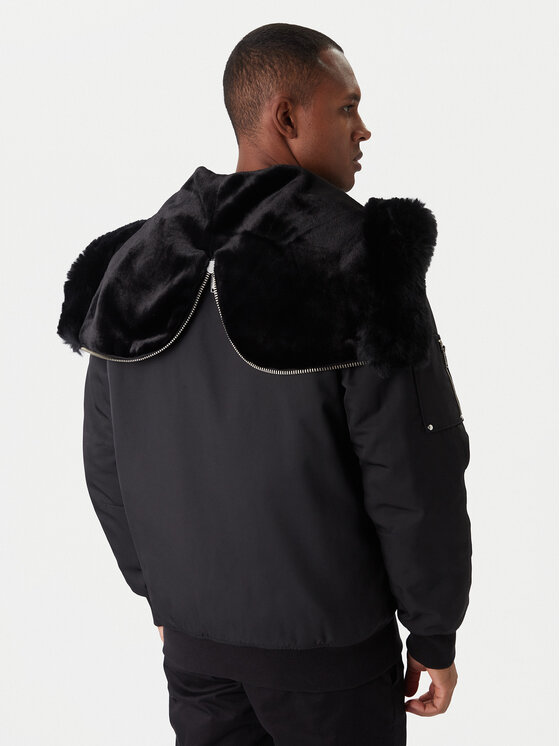 Moose Knuckles Moose Knuckles Bunda bomber Strathmore M33MB027S Černá