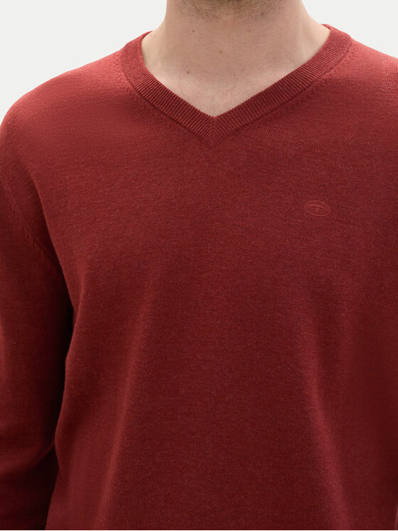 Tom Tailor Tom Tailor Pullover 1039806 Rot Regular Fit