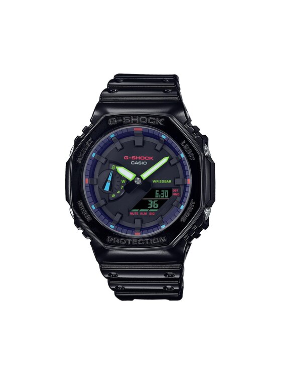 Ceas G-Shock GA-2100RGB-1AER Negru