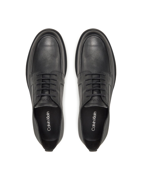Calvin Klein Calvin Klein Scarpe basse Flex Dress Derby Apron HM0HM01706 Nero