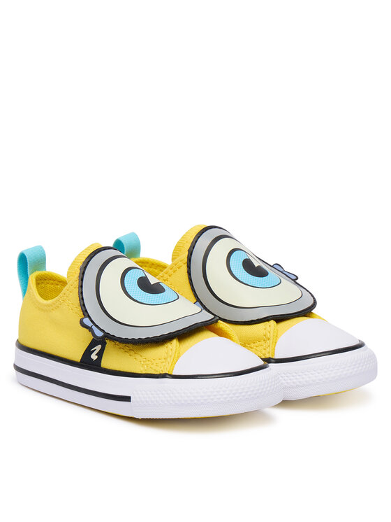 Converse Converse Plátěnky Converse x Minions Chuck Taylor All Star One Strap Easy-On A21407C Žlutá