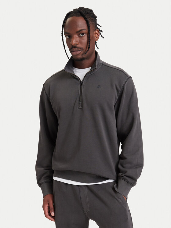 G-STAR G-Star Bluza Unit D30717-D969 Szary ciemny Regular Fit