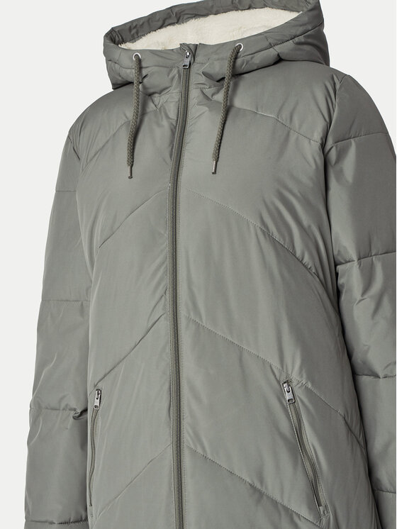 Roxy Roxy Зимно яке Better Weather ERJJK03634 Зелен Regular Fit