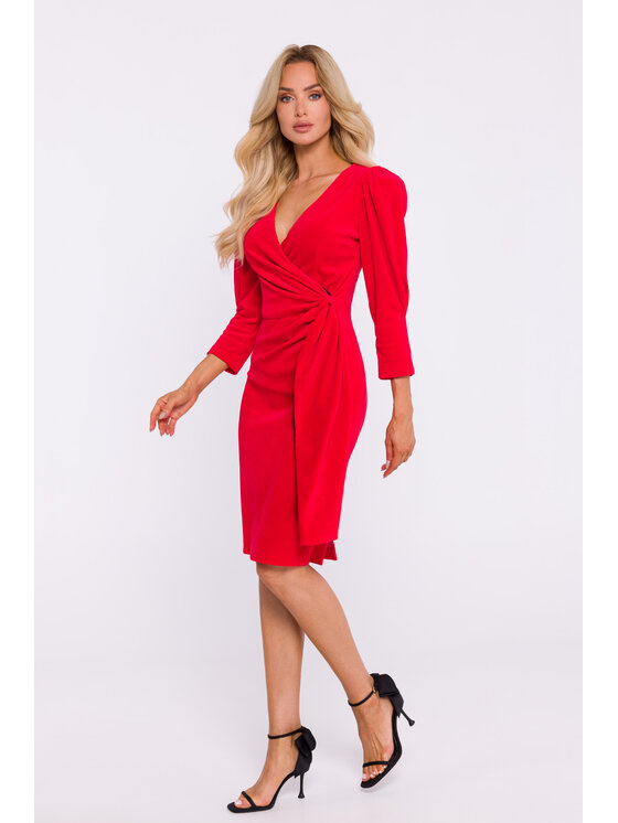 Made of Emotion Made of Emotion Abito da sera M829 Rosso Premium Fit
