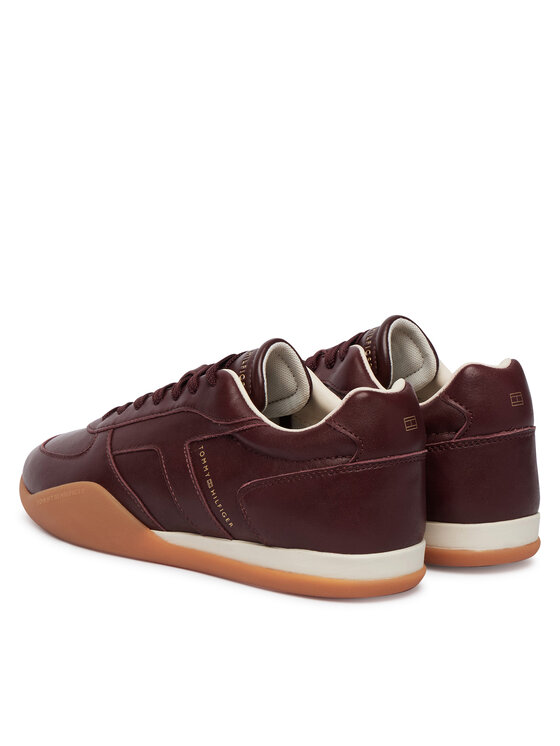 Tommy Hilfiger Tommy Hilfiger Sneakers Th Vintage Low Runner Leather FW0FW09485 Marrone