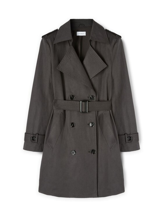 Motivi Motivi Cappotto 0058Q000567N033 Nero Regular Fit