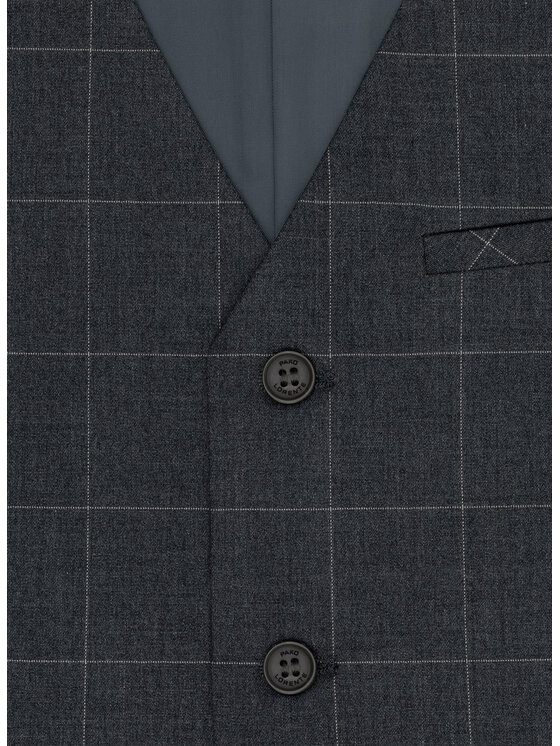 Pako Lorente Pako Lorente Kamizelka P24SF-8G-023 Szary Slim Fit