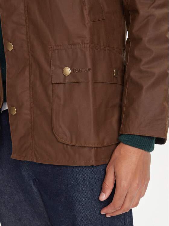 Barbour Barbour Kurtka przejściowa Ashby MWX0339BR31 Brązowy Regular Fit