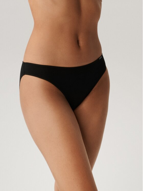 Atlantic Atlantic Figi klasyczne folded elastic sport Czarny