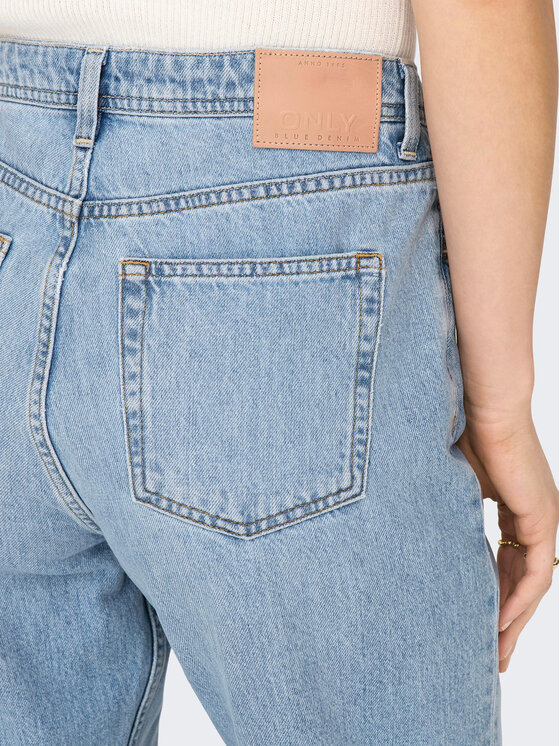 ONLY ONLY Jeansy Jaci 15296921 Niebieski Straight Fit