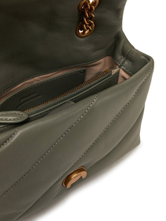 PINKO PINKO Handtasche Love Puff Mini Cl PE 25 PLTT 100039 A0F2 Grün