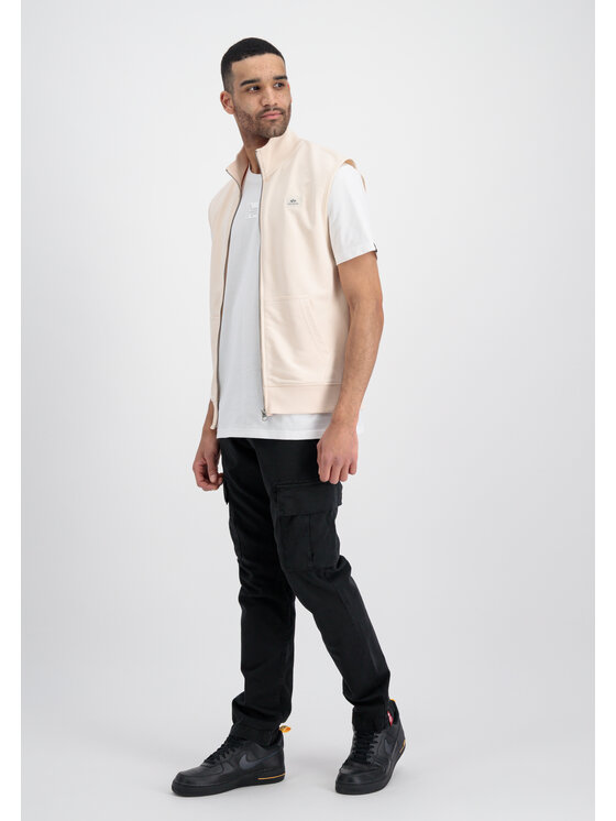 Alpha Industries Alpha Industries Kamizelka X-Fit Collar Vest Beżowy Regular Fit