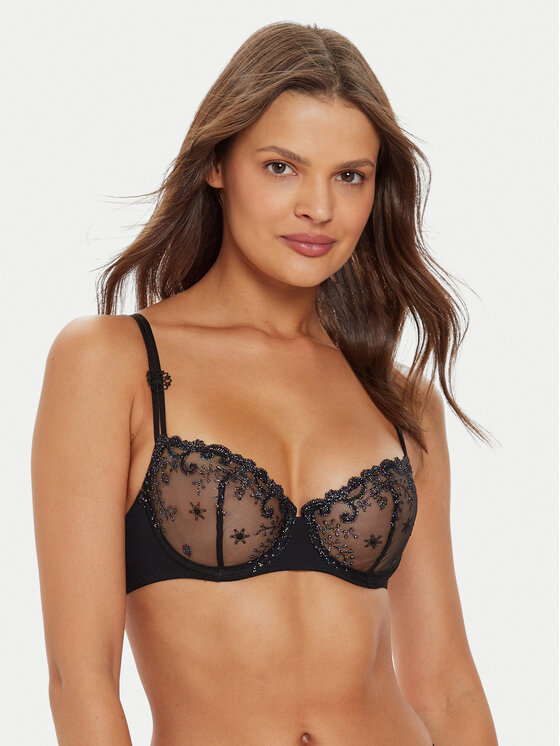Simone Pérèle Simone Pérèle Сутиен балконет Delice 12X330 Черен