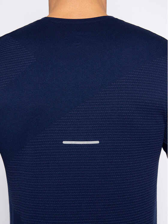 Asics Asics Techniniai marškinėliai Tokyo Seamless 2011A789 Tamsiai mėlyna Slim Fit