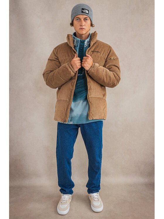 Kamuflage Kamuflage Jeansy Mid-Slim Niebieski Baggy Fit