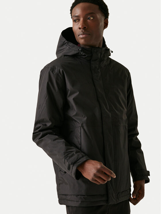 Regatta Regatta Regenjacke Sterlings IV RMP351 Schwarz Regular Fit
