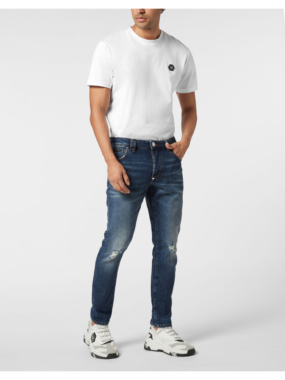 PHILIPP PLEIN PHILIPP PLEIN Jeansy 25913 Niebieski Skinny Fit