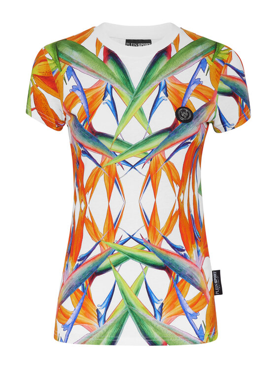 Plein Sport Plein Sport T-shirt 2225 Bianco Regular Fit