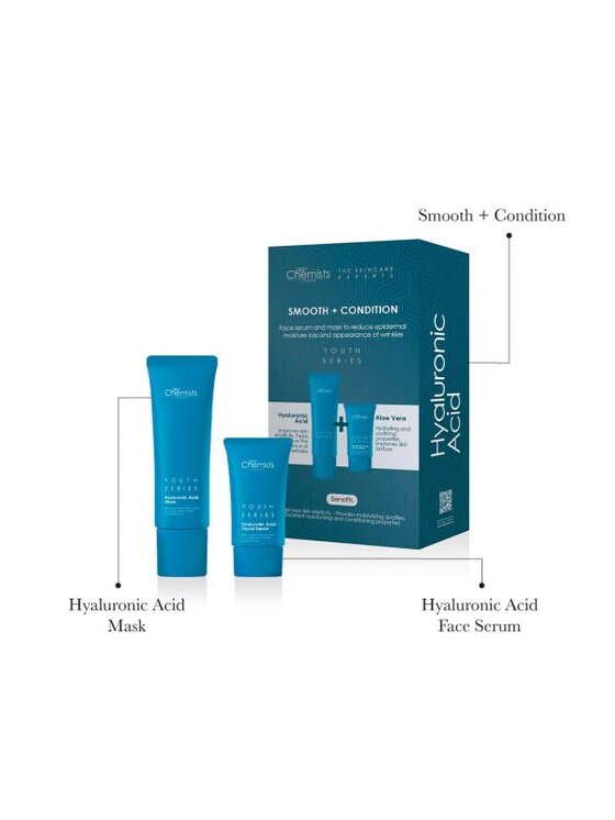 skinChemists skinChemists Maseczka kwasem hialuronowym i serum do twarzy Maska do twarzy