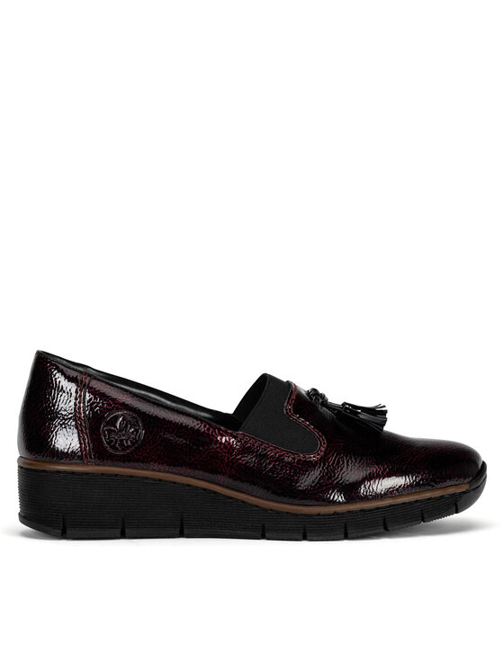 Rieker Rieker Halbschuhe 53751-35 Dunkelrot