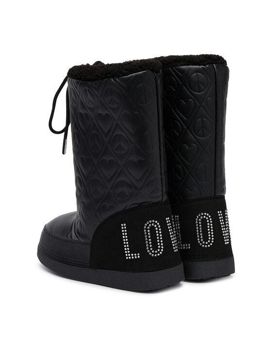 LOVE MOSCHINO LOVE MOSCHINO Śniegowce JA24322G0PISR000 Czarny