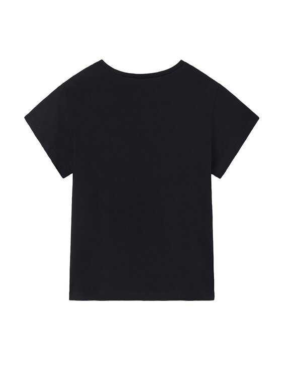 Mayoral Mayoral Футболка 854 Чорний Regular Fit