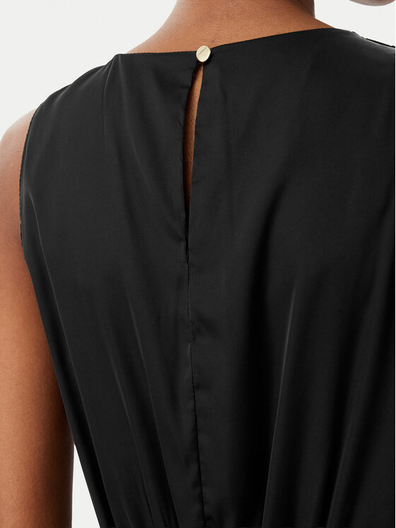 Rinascimento Rinascimento Μπλουζάκι CFC0019901002 Μαύρο Regular Fit