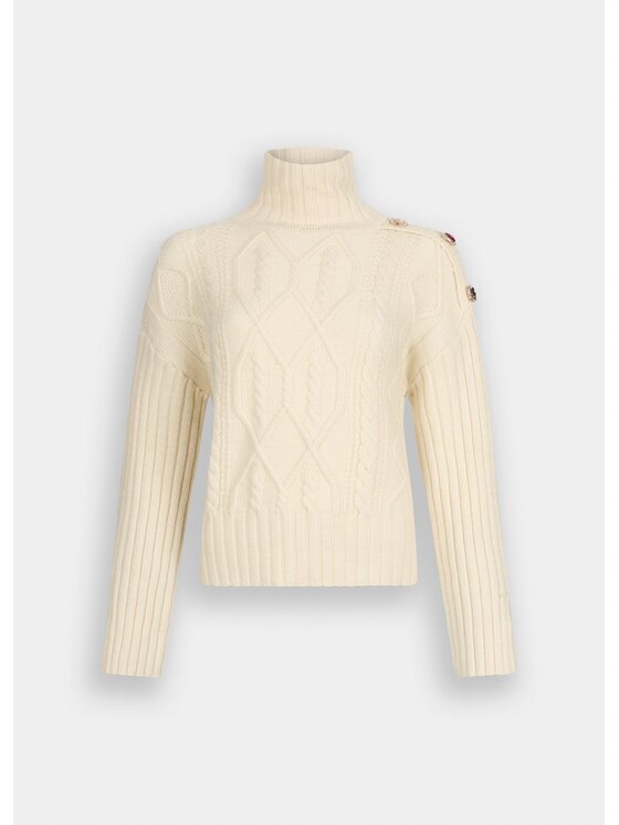 Liu Jo Liu Jo Maglione MF5425MS04020304 Beige Regular Fit