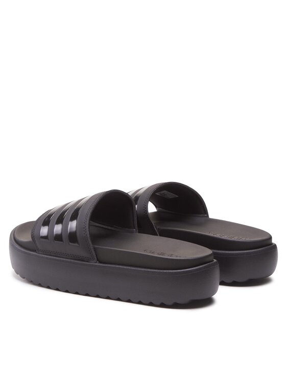 adidas adidas Klapki Adilette Platform Slides HQ6179 Czarny
