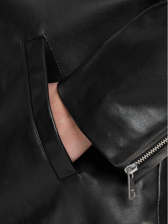 ONLY ONLY Giacca in similpelle Nicki 15356871 Nero Regular Fit