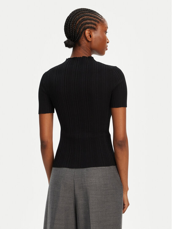 HUGO HUGO Džemper Sarphapilk 50542598 Crna Slim Fit