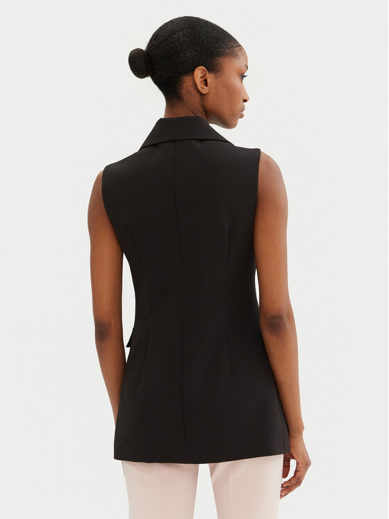 Rinascimento Rinascimento Gilet CFC0122763003 Nero Regular Fit