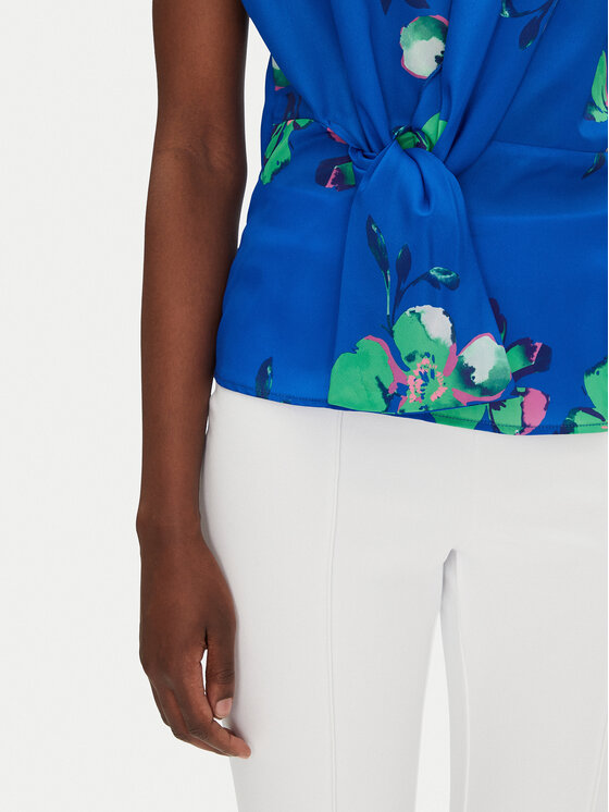 Morgan Morgan Blusa 251-OUZO.F Blu Regular Fit
