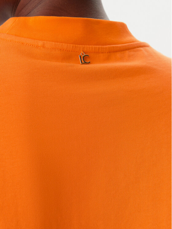 LOLA CASADEMUNT LOLA CASADEMUNT T-Shirt LS2515054 Pomarańczowy Relaxed Fit