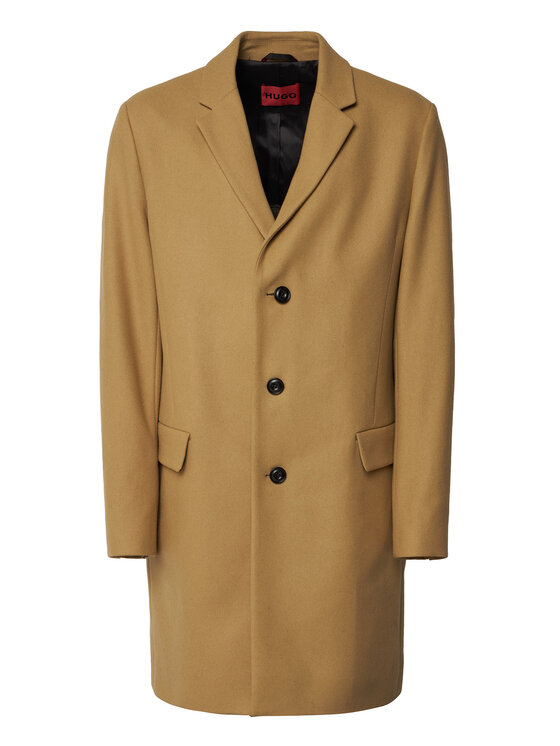 HUGO HUGO Villane mantel 50569210 Beež Slim Fit