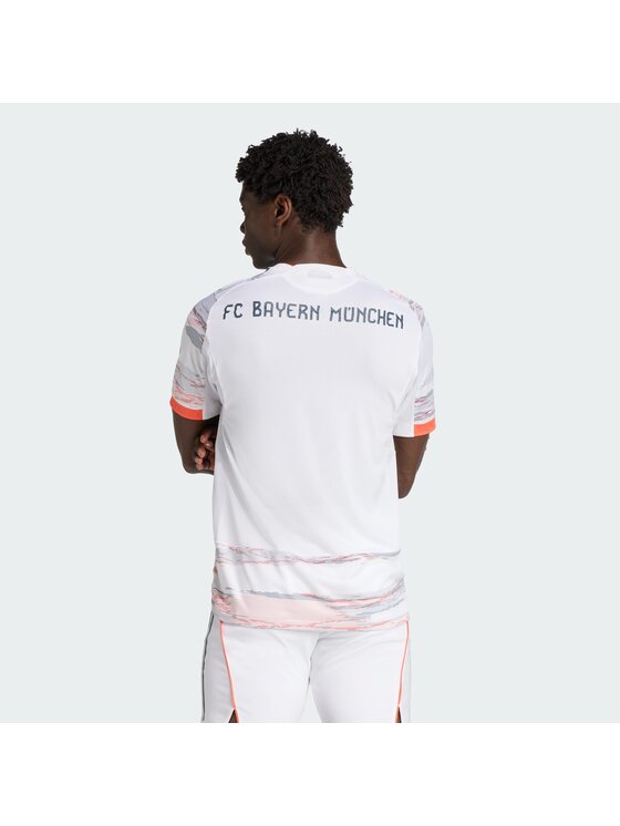 adidas adidas Koszulka techniczna FC Bayern Biały Slim Fit
