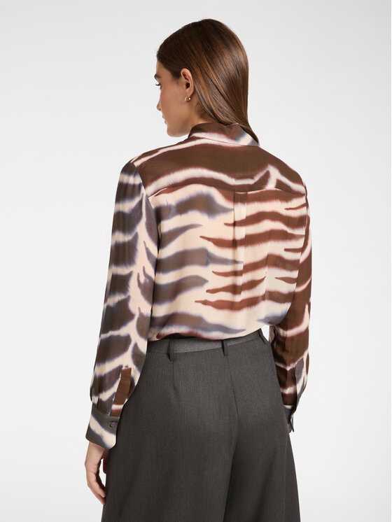 Elena Mirò Elena Mirò Camicia 5155P300236N001 Marrone Regular Fit