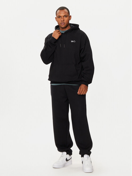 K1X K1X Μπλούζα Logo 60210167 Μαύρο Relaxed Fit