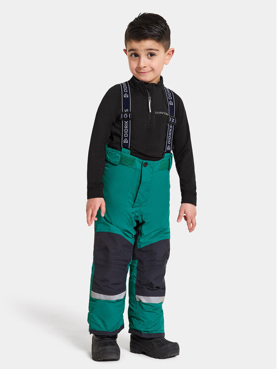 Didriksons Ziemas bikses Idre Kids Pants 6 504357 Zaļš