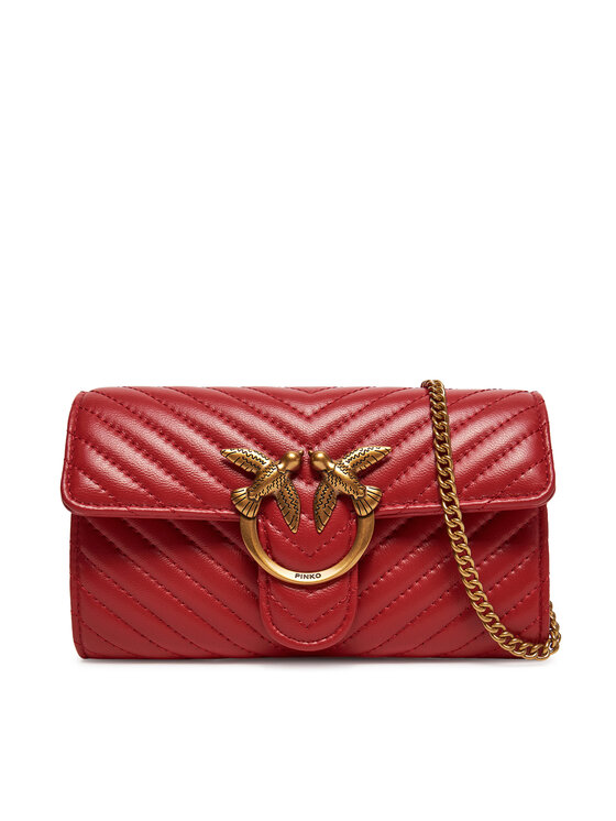 PINKO PINKO Soma Love One Wallet C PE 25 PLTT 100062 A0GK Sarkans