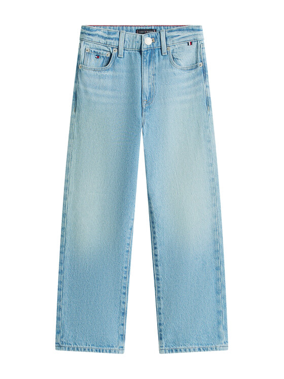 Tommy Hilfiger Tommy Hilfiger Jeansy KB0KB10037 Modrá Baggy Fit