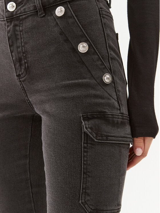 Morgan Morgan Jeans hlače 232-PEMA1 Siva Slim Fit