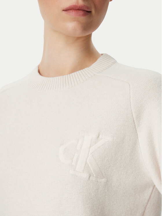 Calvin Klein Jeans Calvin Klein Jeans Sweter LV047H320G Różowy jasny Regular Fit