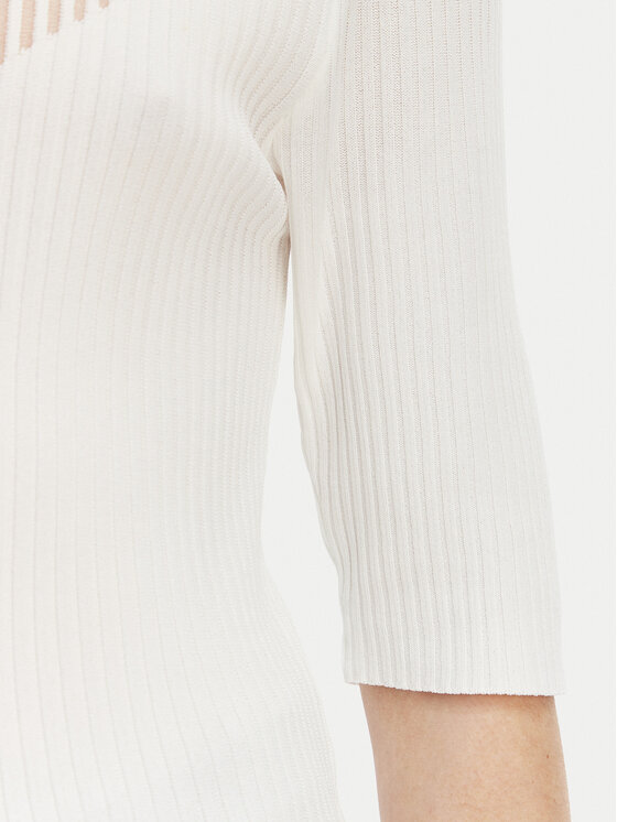 Rinascimento Rinascimento Bluzka CFM0012240003 Biały Slim Fit
