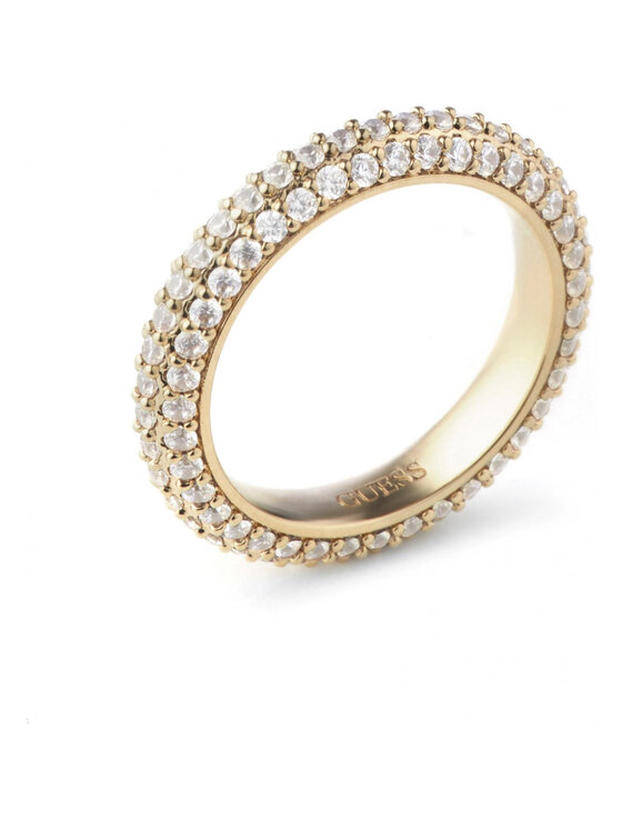 Guess Guess Pierścionek JUBR06023JWYG54 Złoty