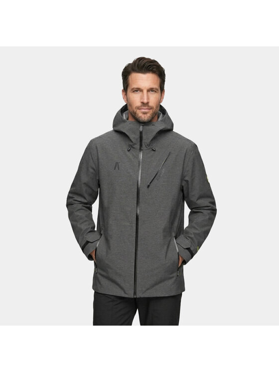 Alpinus Alpinus Kurtka hardshell Stromlo Czarny Regular Fit
