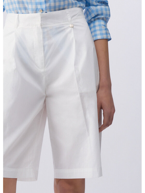 Liu Jo Liu Jo Pantaloni di tessuto WA6370T485310701 Bianco Regular Fit