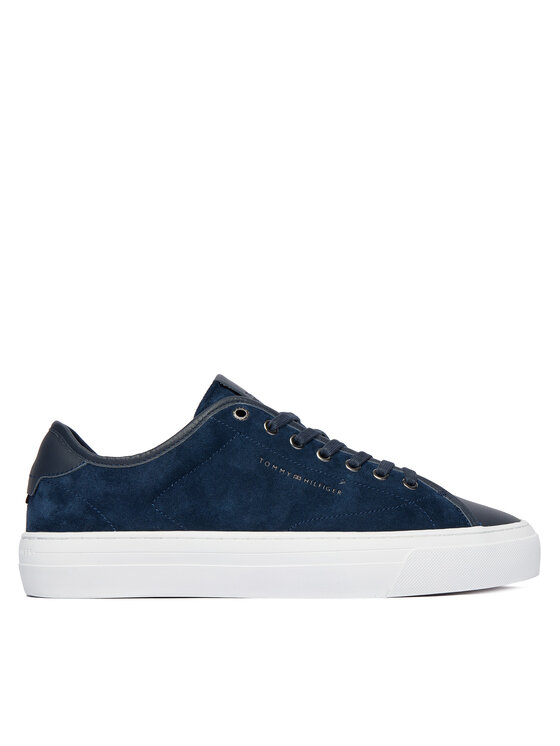 Tommy Hilfiger Tommy Hilfiger Sneakers Premium Dress Leather Mix FM0FM05842 Bleumarin