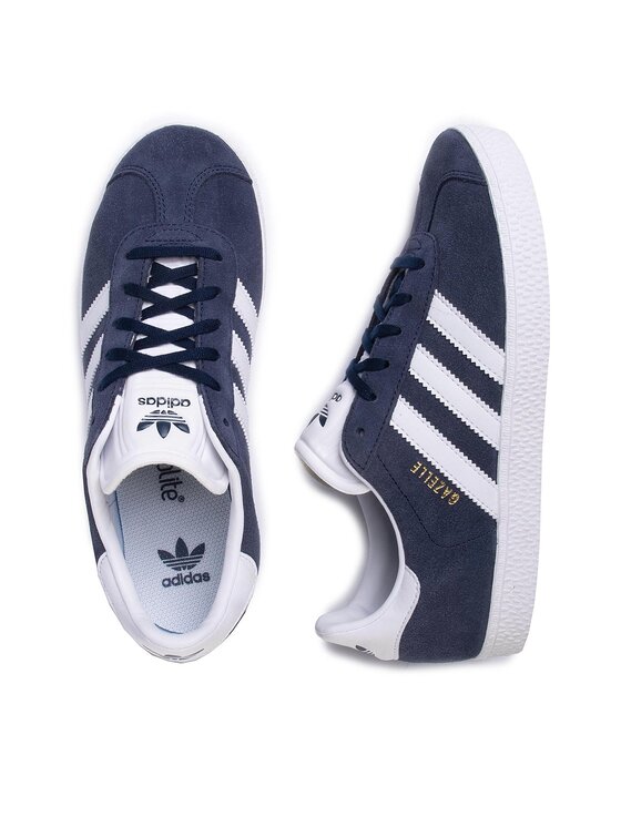 adidas adidas Sneakersy Gazelle J BY9144 Tmavomodrá